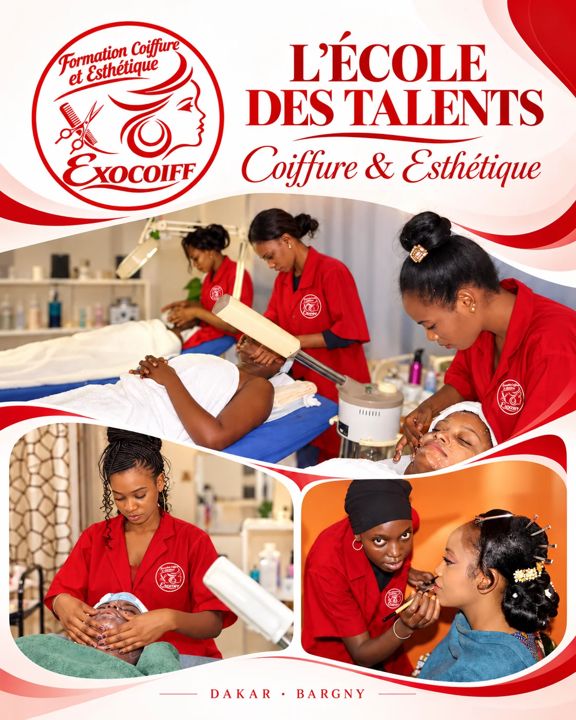 Illustration EXOCOIFF : formation aux métiers de la coiffure et de l’esthétique